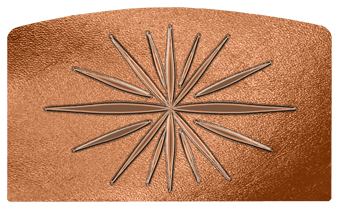 DACRO-603-CP Starburst Copper